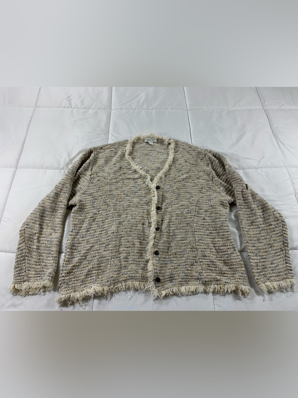 Pre loved COLDWATER CREEK button up sweater womens size L